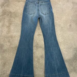 Veronica Beard Sheridan Exaggerated Flare Jeans 29